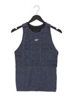 Reebok Women's T-Shirt S Blue Nylon with Elastane, Polyester Basic New with tags