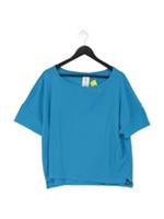 Reebok Women's T-Shirt XL Blue Elastane with Polyester Basic New with tags