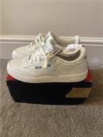 Reebok Club C 85 Womens Trainers. 100216997. UK Size 6. Box No Lid. Chalk/Green