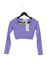 Reebok Women's Top XS Purple Nylon with Elastane Cropped New with tags