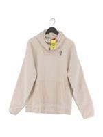Reebok Men's Hoodie M Cream Cotton New with tags