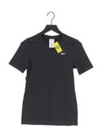 Reebok Women's T-Shirt S Black Polyester with Elastane Basic New with tags