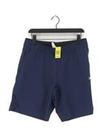 Reebok Men's Shorts M Blue Polyester with Elastane Sweat New with tags