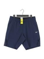 Reebok Men's Shorts M Blue Polyester with Elastane Sweat New with tags
