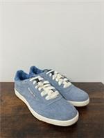 Reebok x Footpatrol Club C Blue Suede Plaid Trainers UK 12 EU 47 Sneakers