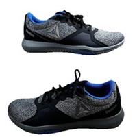 Mens Reebok Flex Weave Flexagon Shoe SZ Uk9 Gray With black blue 1Y3001