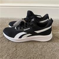 Reebok Runner Unisex Trainers Uk Size 7 Trainers Black White
