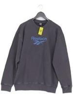 Reebok Men's Hoodie M Grey Graphic Cotton with Elastane Pullover New with tags