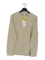Reebok Men's Jumper L Cream Cotton with Elastane Pullover New with tags