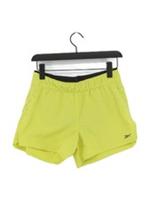 Reebok Women's Shorts S Yellow Polyester New with tags