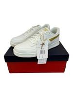 Reebok Court Advance Trainers White/Goldmetal - Size UK5 NEW WITH TAGS/BOX