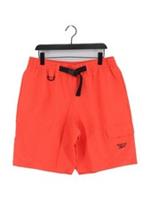 Reebok Men's Shorts XL Orange Striped 100% Polyester Cargo New with tags