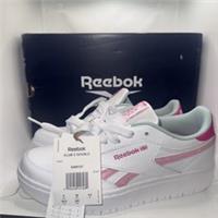 Womens Trainers Reebok Club C Double Revenge Platform UK 5.5 White Pink Glitter