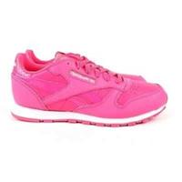 REEBOK CL LEATHER GIRL SQUAD JUNIOUR CLASSIC (UK_5, 5.5) PINK-WHITE BRAND NEW