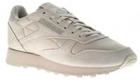 Reebok Womens Trainers Classic Leather Lace Up steely fog UK Size