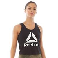 WOMENS REEBOK WORKOUT GRAPHIC TANK TOP SIZE L OR UK 16-18 BRAND NEW - L Regular