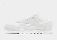 Authentic Reebok Classic Nylon Leather ( Men Size UK 10.5 EUR 45) White / Grey