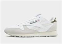 Authentic Reebok Classic Leather ( Men Sizes: 6, 7.5, 8.5 & 9 ) White / Grey