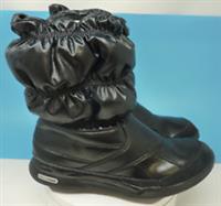 REEBOK EASYTONE RAINBOOT SLIP ON WOMENS BOOTS-UK4-BLACK