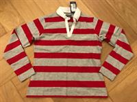 Womens Reebok Grey/Red Striped Long Sleeved Top UK 14 - 14 Regular