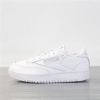 Women's Reebok Club C Double Trainers White/White GW0854 RRP £99.99