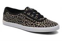 Reebok NC Womens Black Brown White Giraffe Print Canvas Lace Up Pumps Plimsoles
