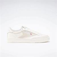 Mens Reebok Club C 85 Leather Cream Unisex Casual Walking Lace Up Trainers