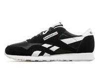 Authentic Reebok Classic Nylon ( Men Size: UK 7.5 EUR 41 ) Black / White