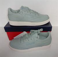 Reebok Girls New Leather Trainers Shoes School Junior Lace Up RRP £75 Size 3.5