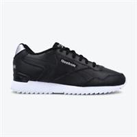 Women's Reebok Glide Leather Ripple Clip Trainers Black ID1964 RRP £99.99