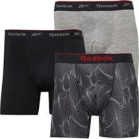 Mens Reebok Sports Performance Mid Length 3 Packs Multi Trunks Size XL - XL Regular
