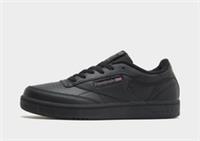Reebok Club C Kids ( Junior UK Size 5 EUR 37 ) All black / School Shoes