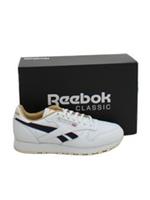 Reebok Men's Trainers UK 9 White Leather with Other Sneaker New with tags