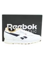 Reebok Men's Trainers UK 7.5 White Leather with Other Sneaker New with tags
