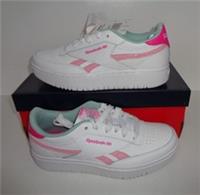 Reebok Ladies New White Leather Trainers Shoes Womens Classic RRP £50 Size 5.5