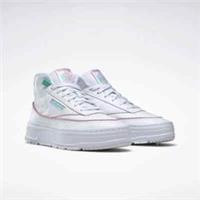 REEBOK BNIB Ladies Tennis Trainers CLUB C GEO MID White / Green GZ4938 UK 8.5