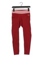 Reebok Women's Sports Bottoms M Red Nylon with Elastane Leggings New with tags