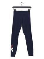 Reebok Women's Leggings XS Blue Cotton with Spandex Full length New with tags