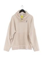 Reebok Men's Hoodie L Cream Cotton New with tags