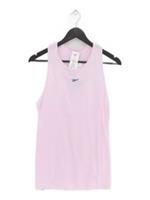 Reebok Women's T-Shirt L Pink Nylon with Spandex Sleeveless Basic New with tags