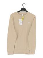 Reebok Men's Hoodie L Cream Cotton with Elastane Pullover New with tags