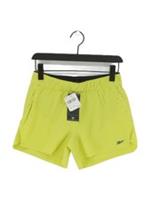 Reebok Women's Shorts S Yellow Polyester New with tags