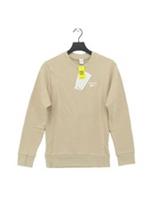 Reebok Men's Jumper XS Cream Cotton with Elastane Pullover New with tags