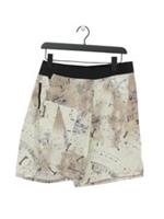 Reebok Men's Shorts L Cream 100% Polyester Sweat New with tags