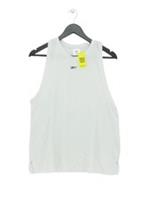Reebok Women's T-Shirt L White 100% Polyester Sleeveless Basic New with tags
