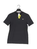 Reebok Women's T-Shirt M Black Polyester with Spandex Basic New with tags