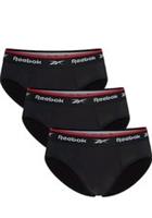 Reebok Sports Brief Wiggins - Pack OF 3 - Size Extra Large - Moisture Wicking - XL Regular