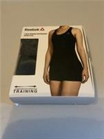 Reebok 2 Pack Womens Black Performance Sports Vests Size XS BRAND NEW