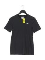 Reebok Women's T-Shirt S Black Polyester with Elastane Basic New with tags