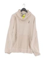 Reebok Men's Hoodie L Cream Cotton New with tags